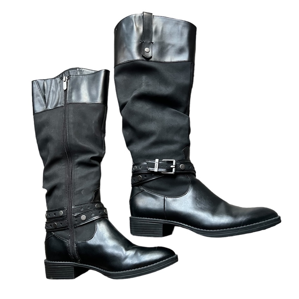 SAM EDELMAN BOOTS  Paxton Circus Tall Black Women’s Size 8 FAST SHIPPING - Picture 2 of 11